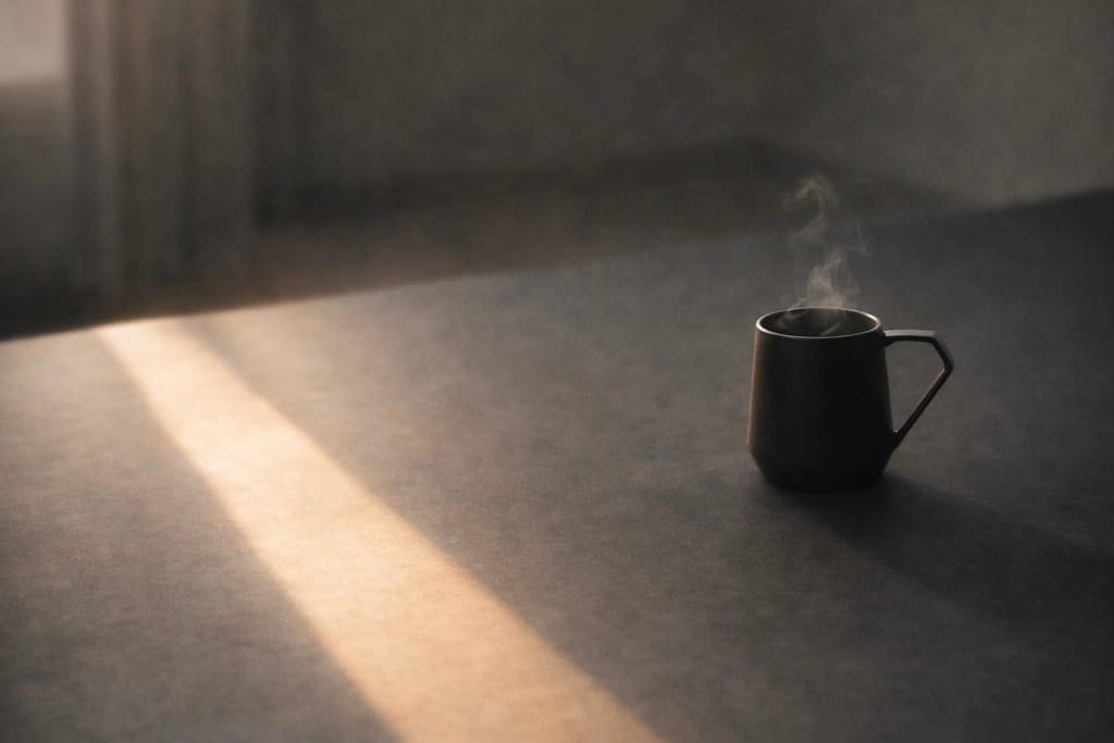 The mug used at KOFFEE MAMEYA · Tokyo.