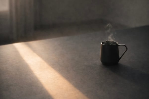 The mug used at KOFFEE MAMEYA · Tokyo.